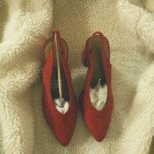 Christian Siriano Vibrant Red Heels